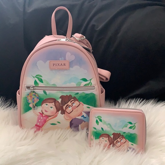 Loungefly Handbags - - Loungefly Pixar Up Carl & Ellie backpack &…